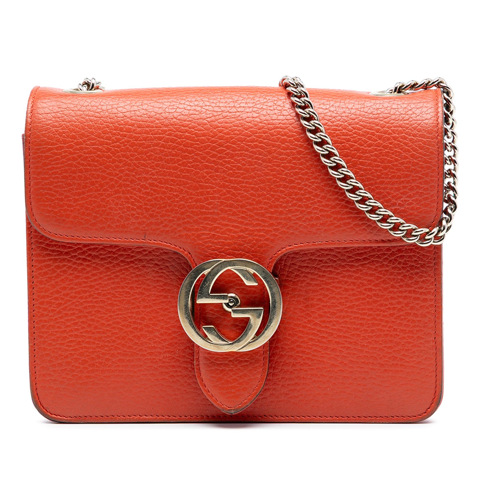 Gucci Small Dollar Calfskin Interlocking G Crossbody Size ONE SIZE - 1 Thumbnail