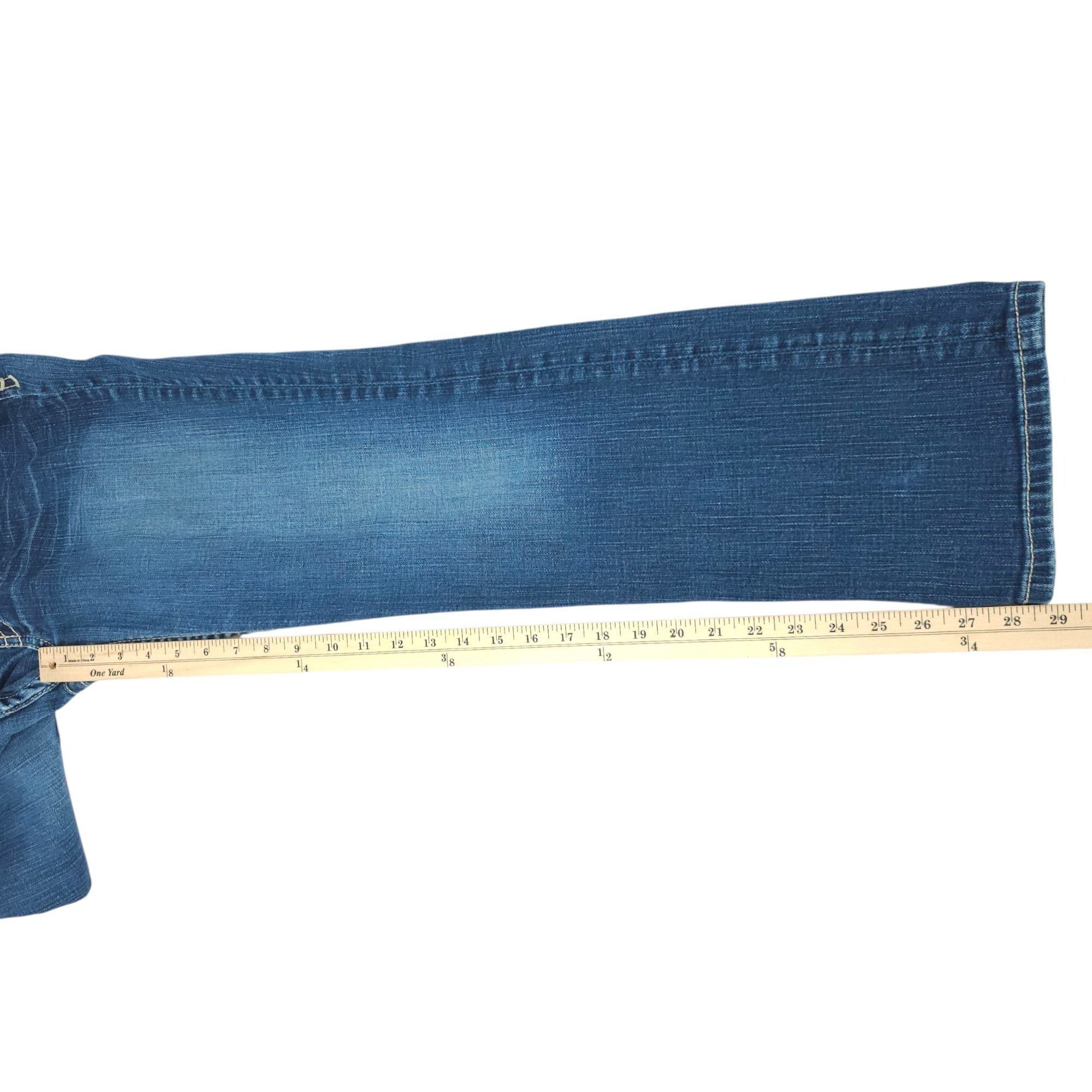 BKE BKE Buckle Drew Boot Cut Stretch Jeans Womens 28x29.5 Size 30" / US 8 / IT 44 - 5 Thumbnail