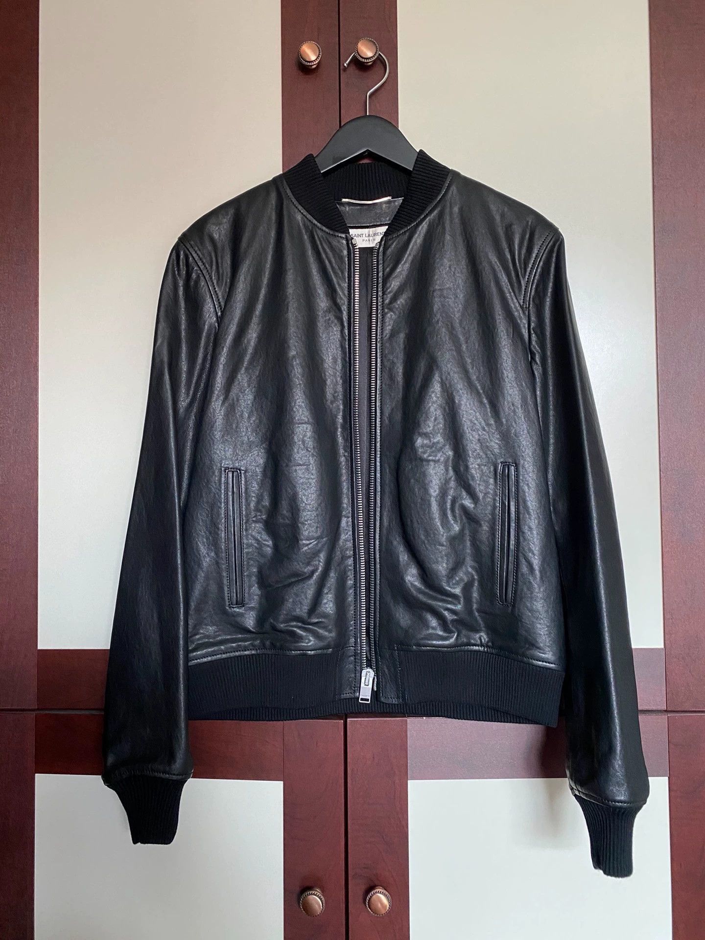 Saint Laurent Paris Saint Laurent Paris A2 leather jacket from the first year-2 Size US M / EU 48-50 / 2 - 1 Thumbnail