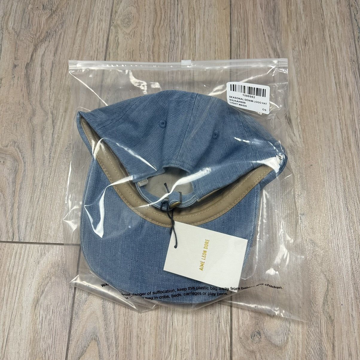 Aime Leon Dore Aimé Leon Dore ALD Core Denim Light Blue Wash Hat DS Size ONE SIZE - 5 Thumbnail