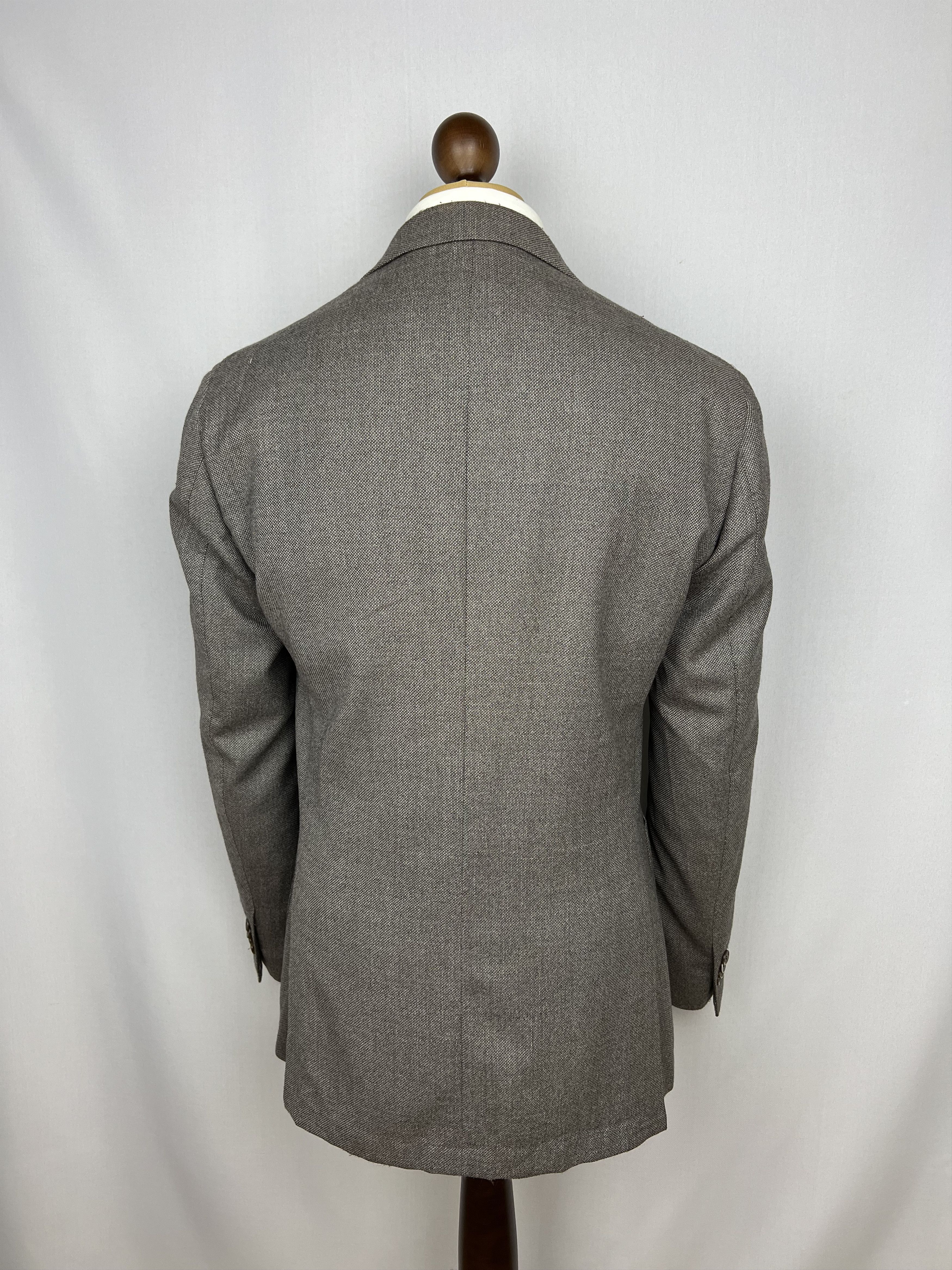 Suitsupply x Reda Super 110`s Wool Solid Half-Lined Sport Coat Size 40R - 4 Thumbnail