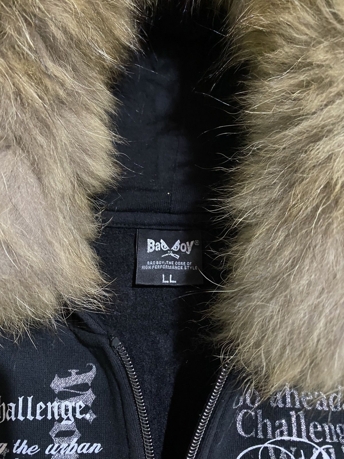 Beauty Beast × Japanese Brand JAPANESE BRAND POEM FUR HOODIES BY BADBOY Size US XL / EU 56 / 4 - 7 Thumbnail