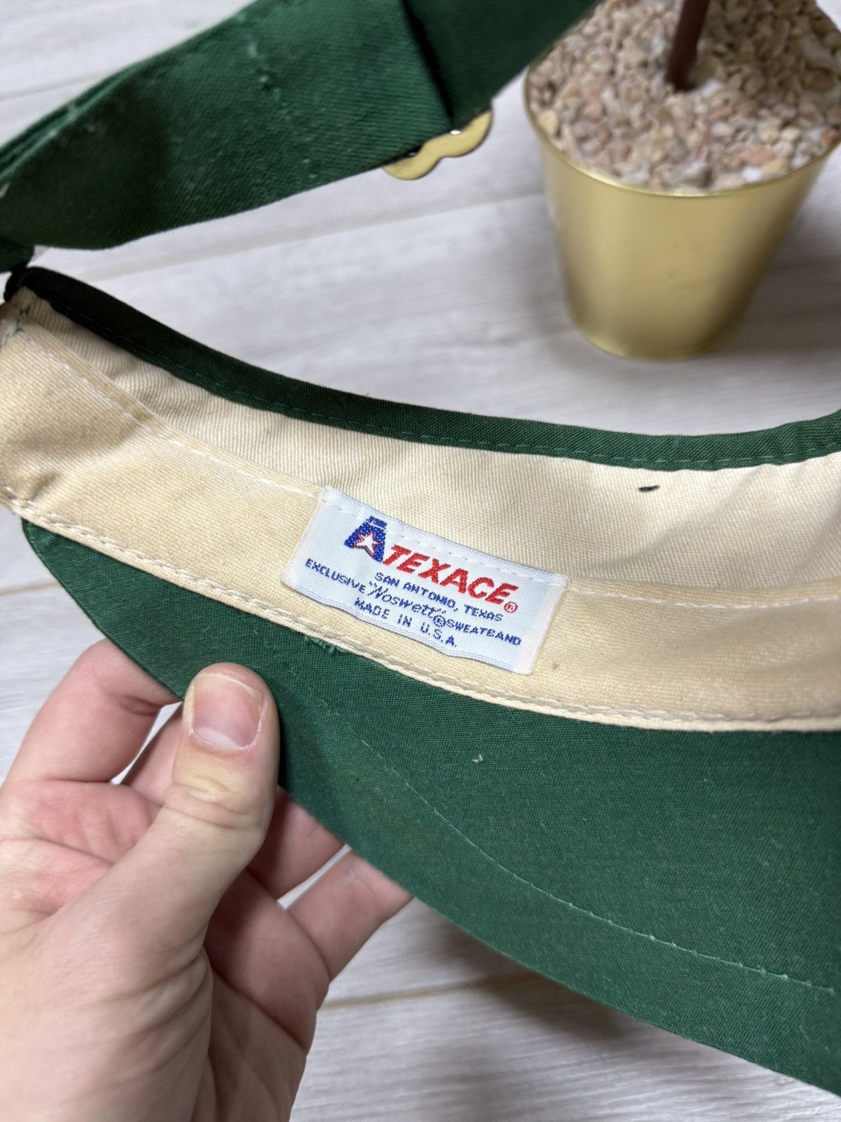 Rolex Rolex made in USA vintage visor cap hat big logo Size ONE SIZE - 2 Thumbnail