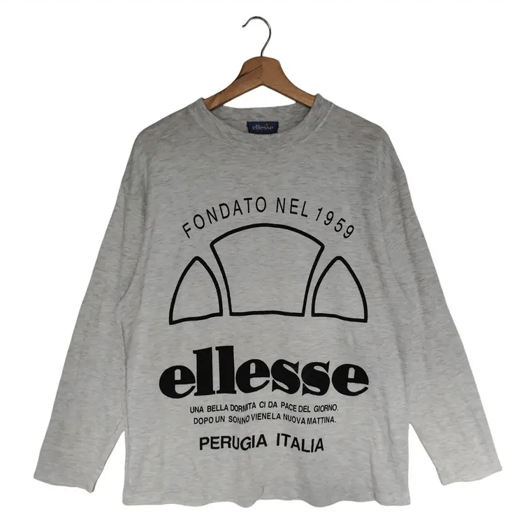 Ellesse Vintage 90's Ellesse Single Stitch Tshirts Size US M / EU 48-50 / 2 - 1 Thumbnail