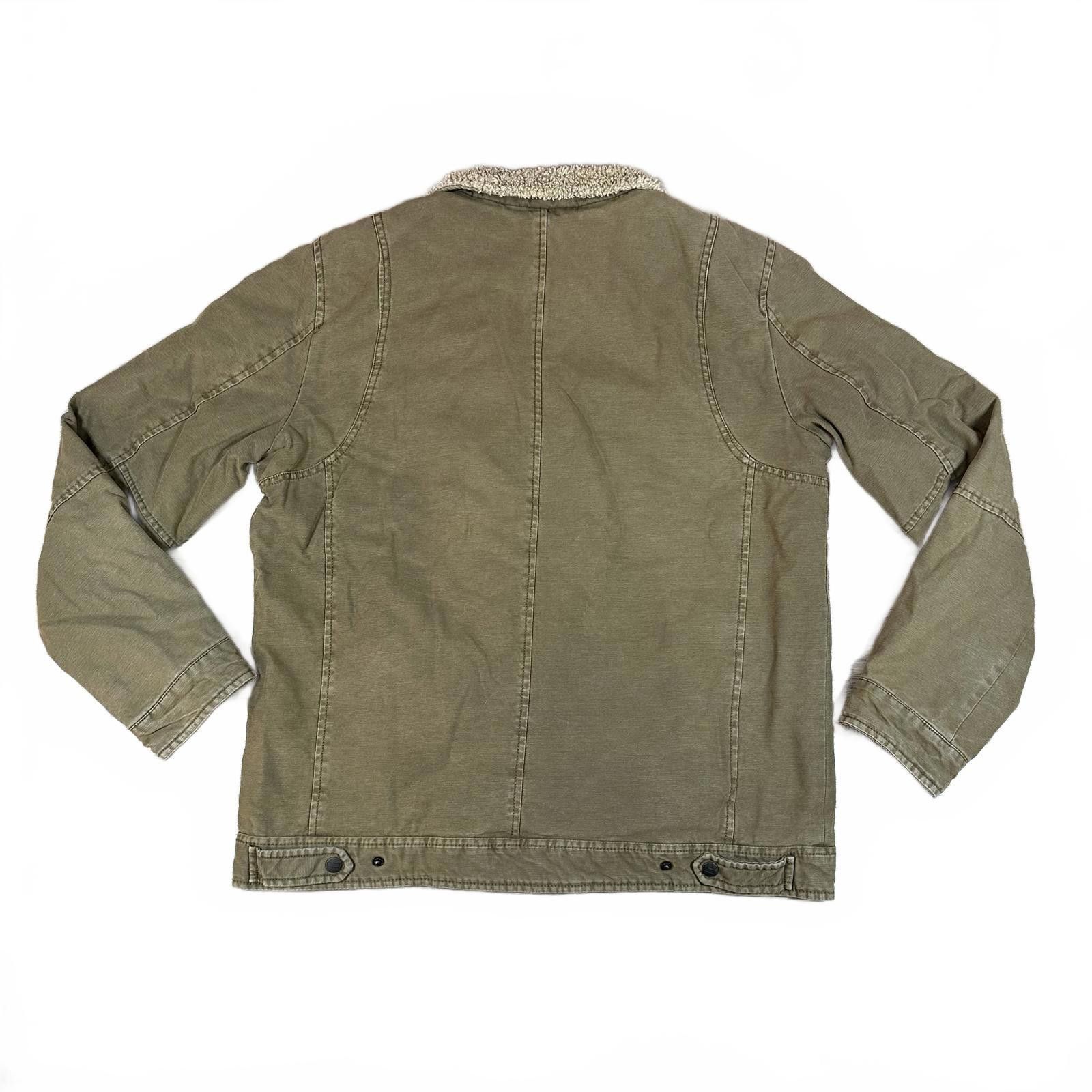 Levi's Levi's Men's Utility Jacket Size M Tan Sherpa Lined Size US M / EU 48-50 / 2 - 2 Thumbnail