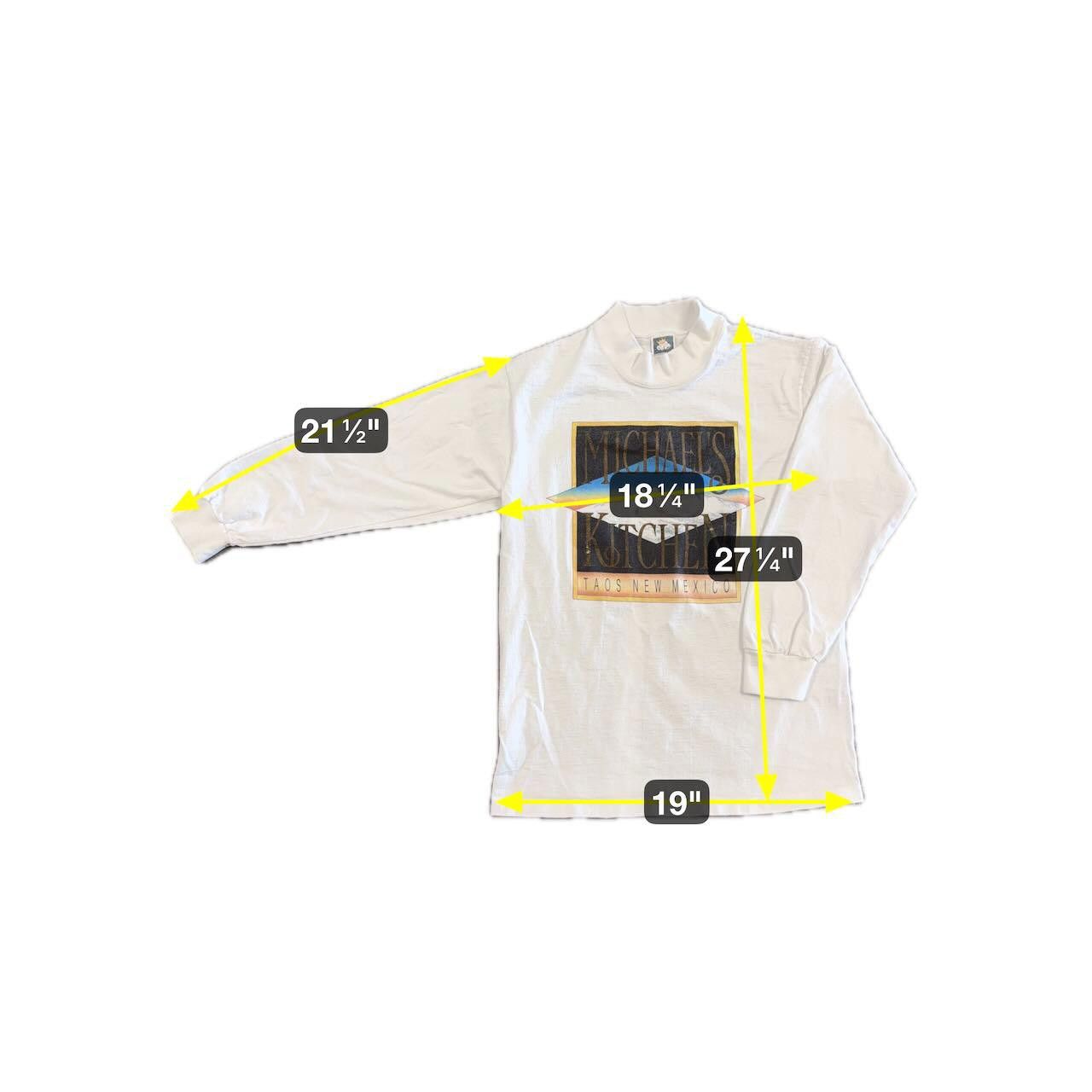 Anvil VTG 90s Michaels Kitchen Taos New Mexico Long Sleeve Shirt M Size US M / EU 48-50 / 2 - 5 Thumbnail
