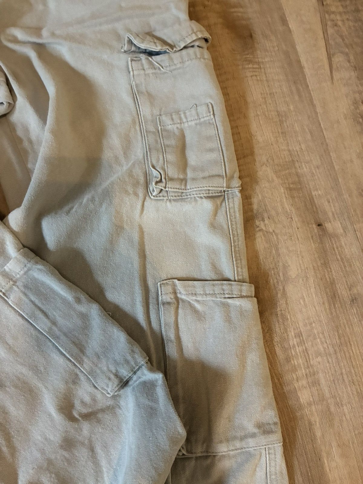 Other Thrifted Grey Cargo pants Size US 36 / EU 52 - 2 Thumbnail