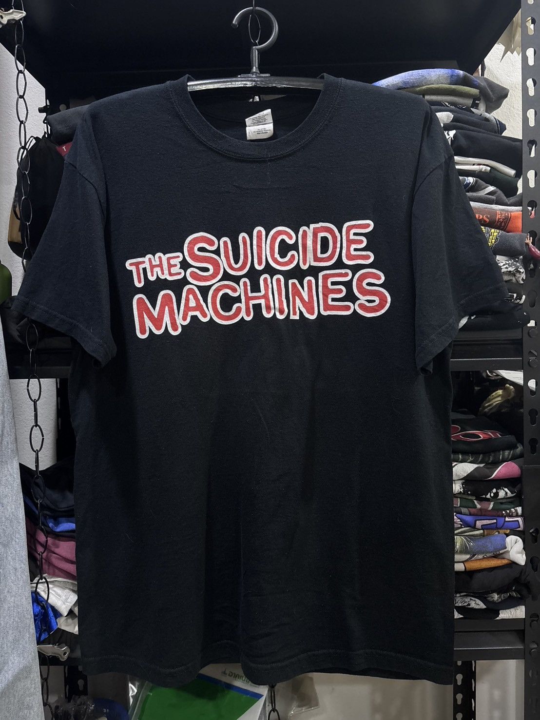 THE SUICIDE MACHINES バンドＴシャツ Ｌ The Suicide Machines shirt, remake double sided shirt | eBay