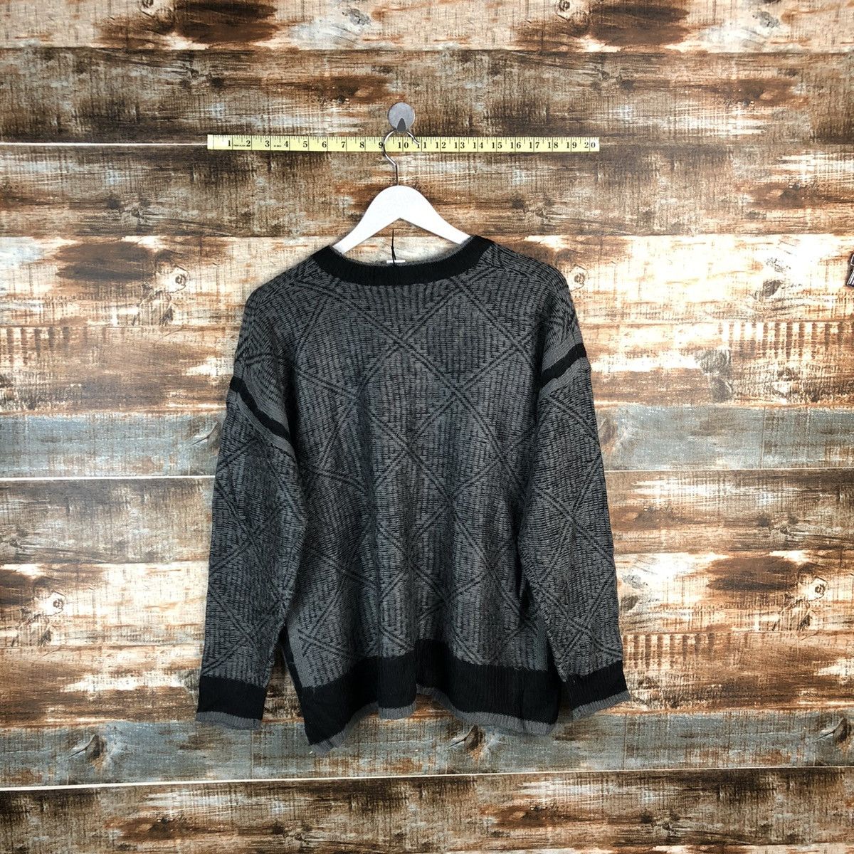 Homespun Knitwear Japanese Brand Grey vintage Knitwear #A1963 Size US M / EU 48-50 / 2 - 11 Thumbnail