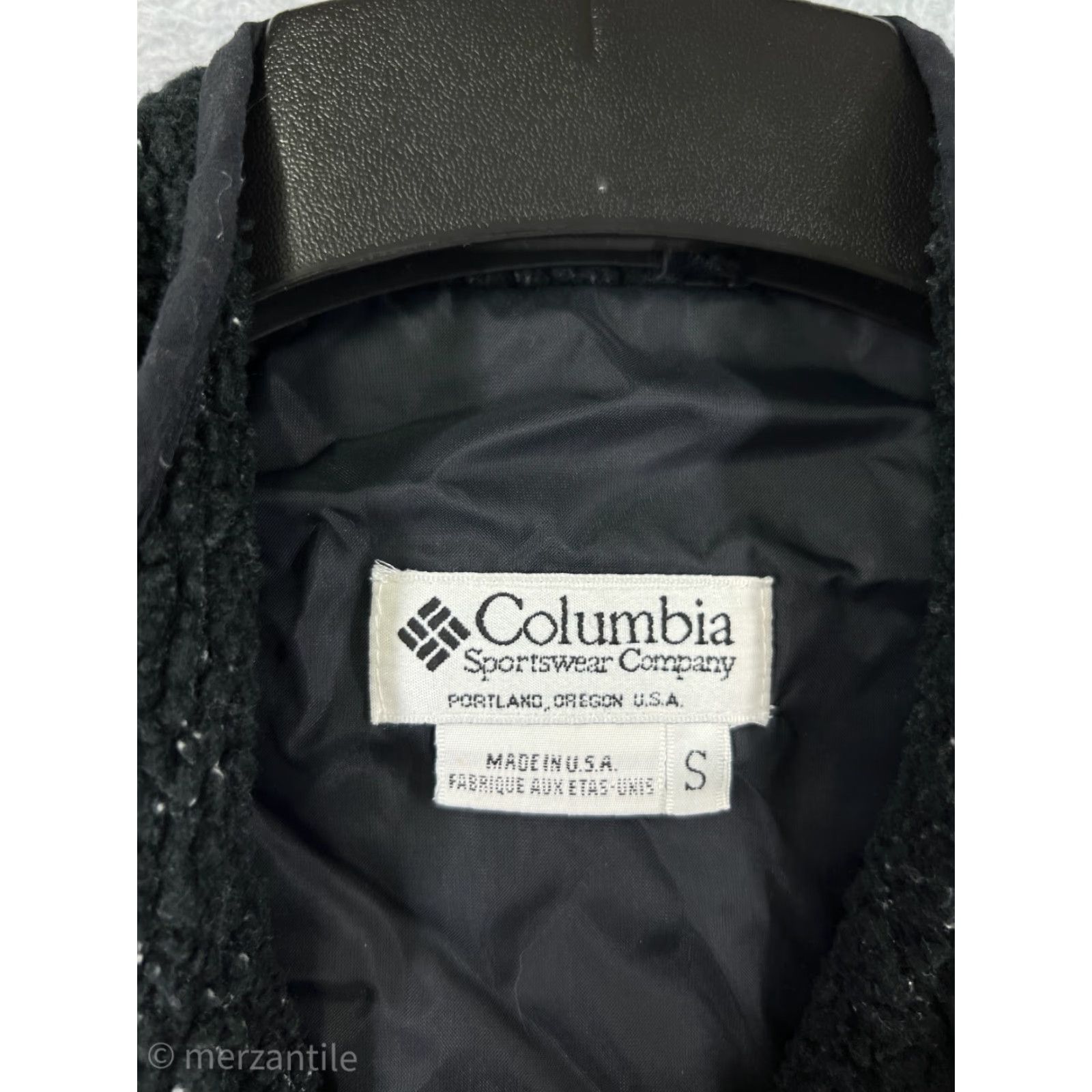 Vintage VINTAGE Columbia Vest Womens Small Black Full Zip Acrylic Blend Fleece Made USA Size S / US 4 / IT 40 - 3 Thumbnail