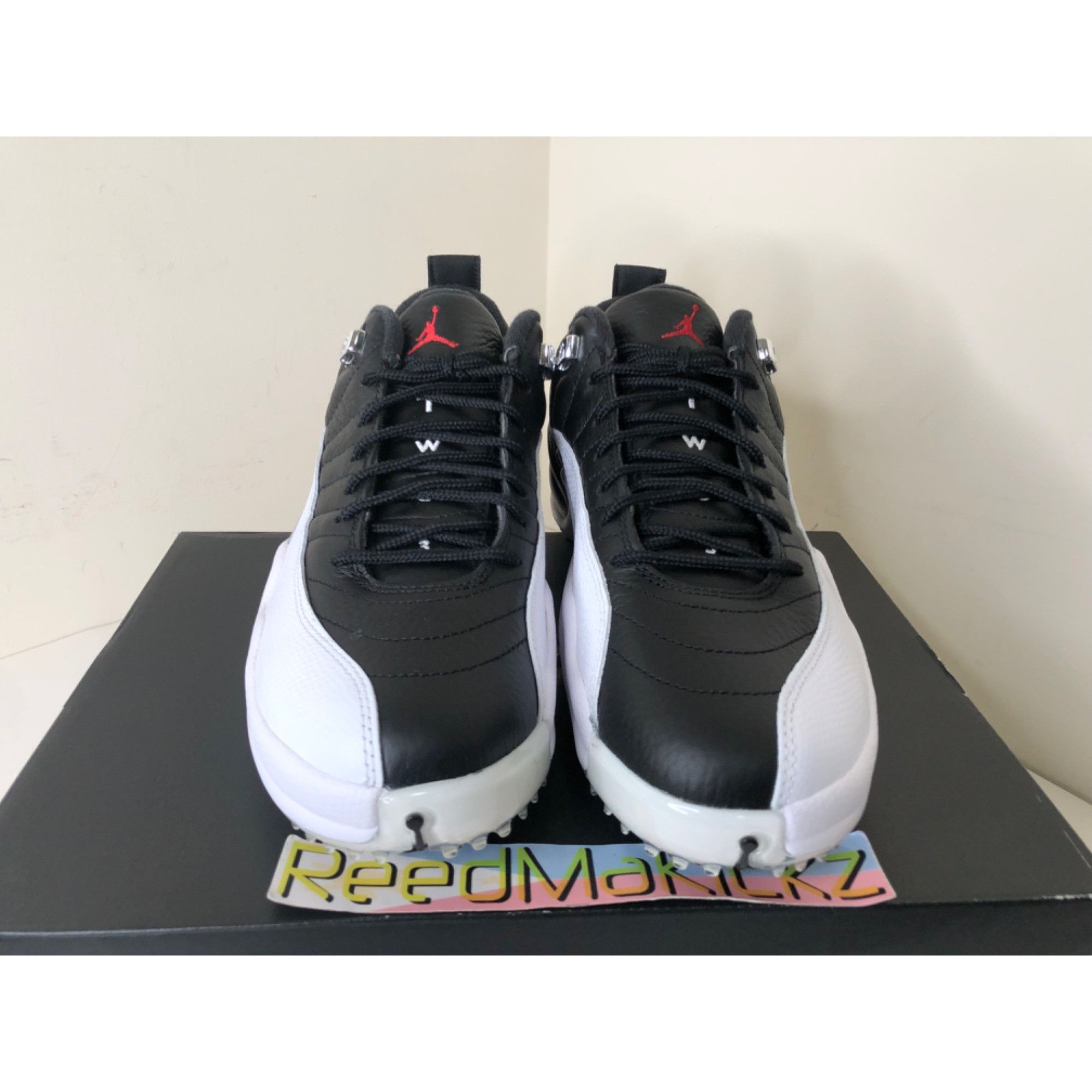 Jordan Brand Jordan 12 Low Golf Spike Playoffs mens 9us Size US 9 / EU 42 - 2 Thumbnail