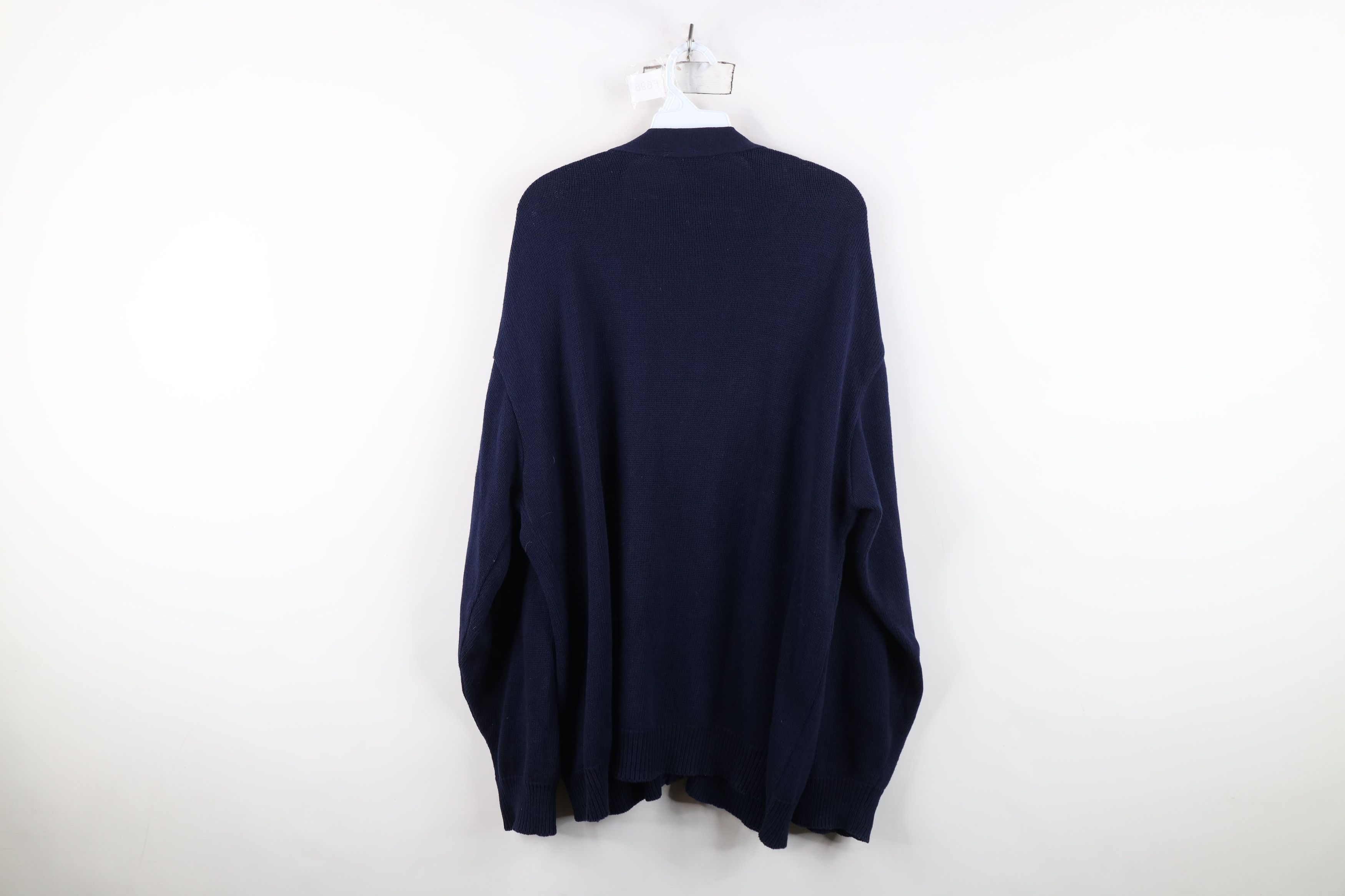 Vintage Vintage 90s Streetwear Fit Cotton Knit Cardigan Sweater USA Size US L / EU 52-54 / 3 - 11 Thumbnail