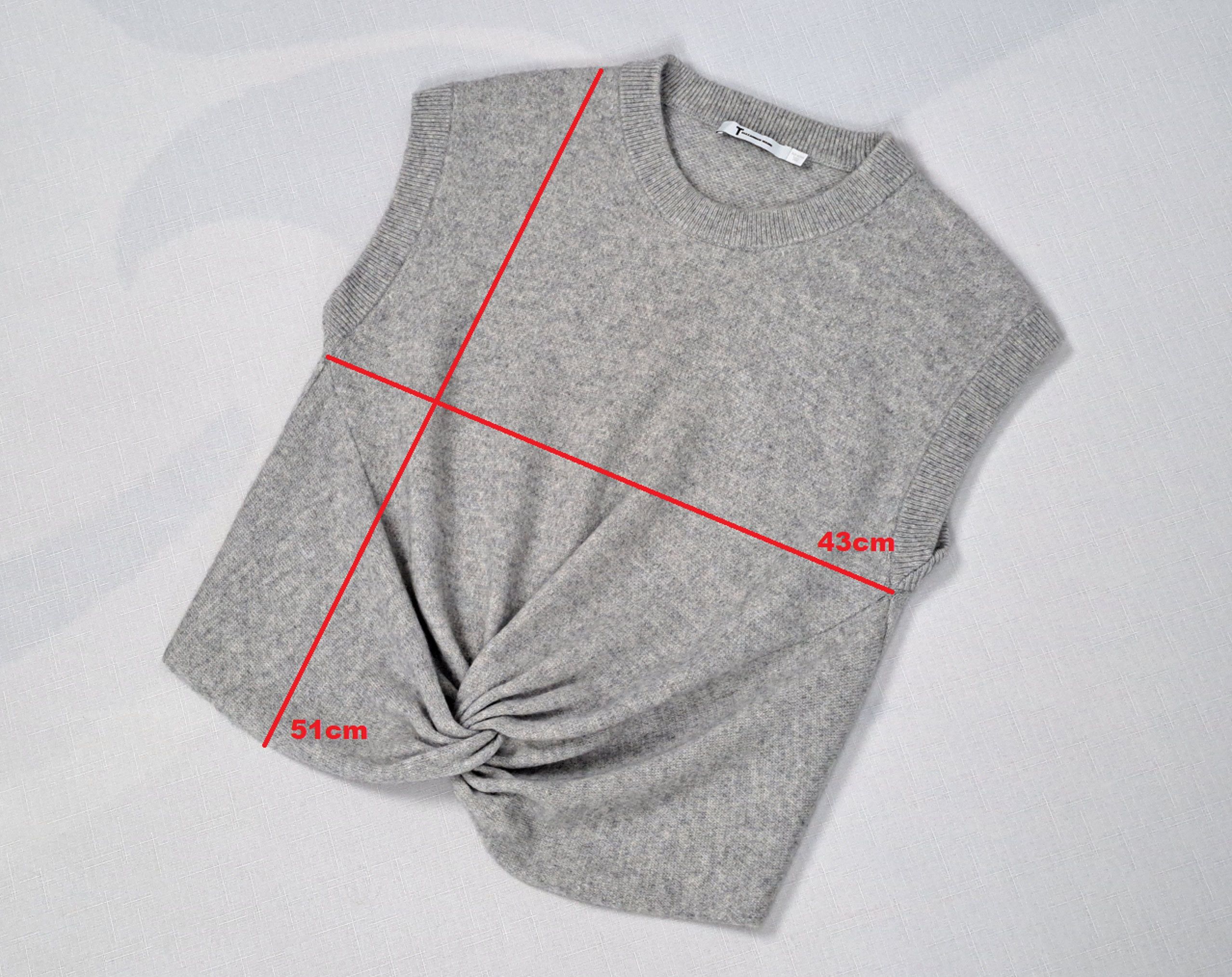 Alexander Wang Alexander Wang wool/cashmere top/vest/sleeveless sweater. Size M / US 6-8 / IT 42-44 - 8 Thumbnail