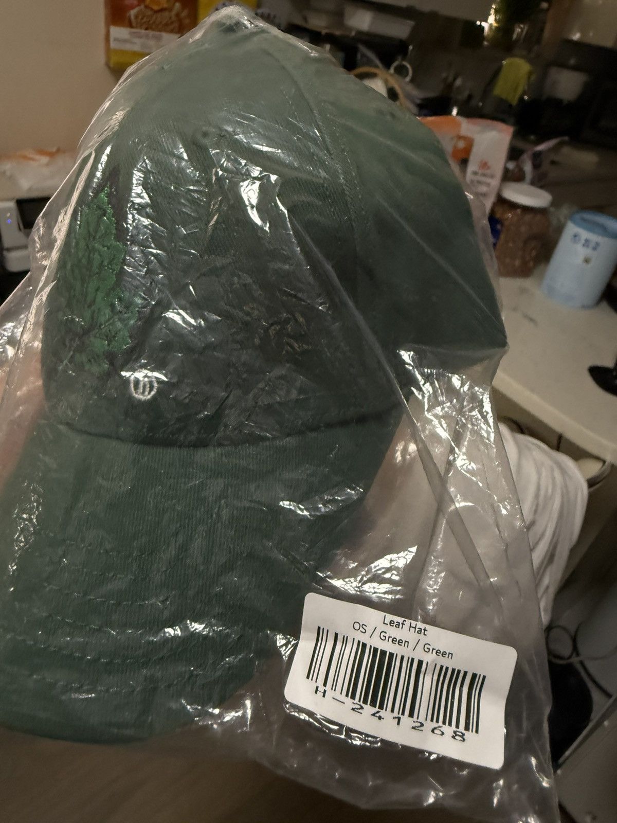 HIDDEN Hidden NY Green Leaf Fitted Hat Size ONE SIZE - 8 Thumbnail