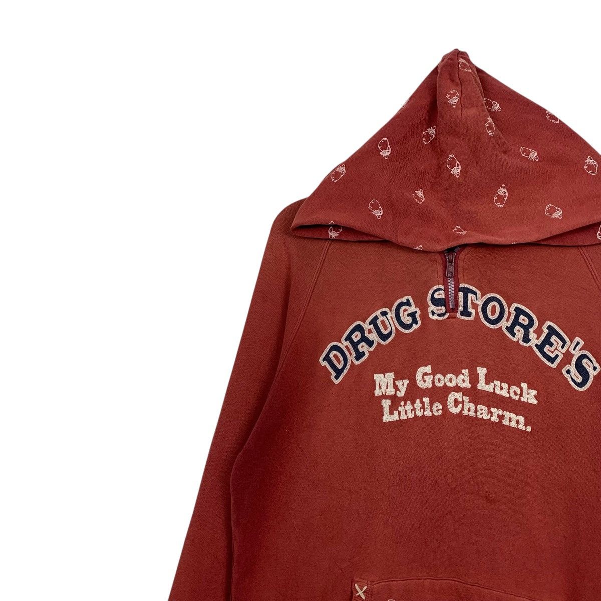 Japanese Brand Japanese Brand Drug Store's Big Logo Hoodie Size US S / EU 44-46 / 1 - 6 Thumbnail