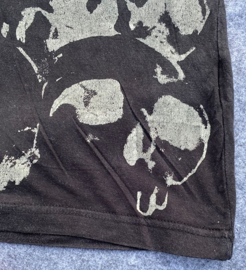 Japanese Brand Vintage Custom Custure Skulls Punk Long Sleeve Shirt Size M / US 6-8 / IT 42-44 - 4 Thumbnail