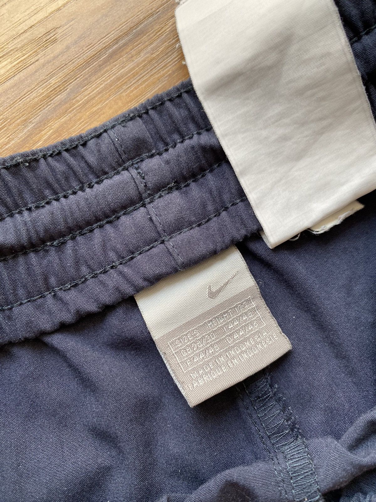 Nike × Vintage Nike Nylon Baggy Pants Vintage,Drill,Y2K Size US 30 / EU 46 - 3 Thumbnail