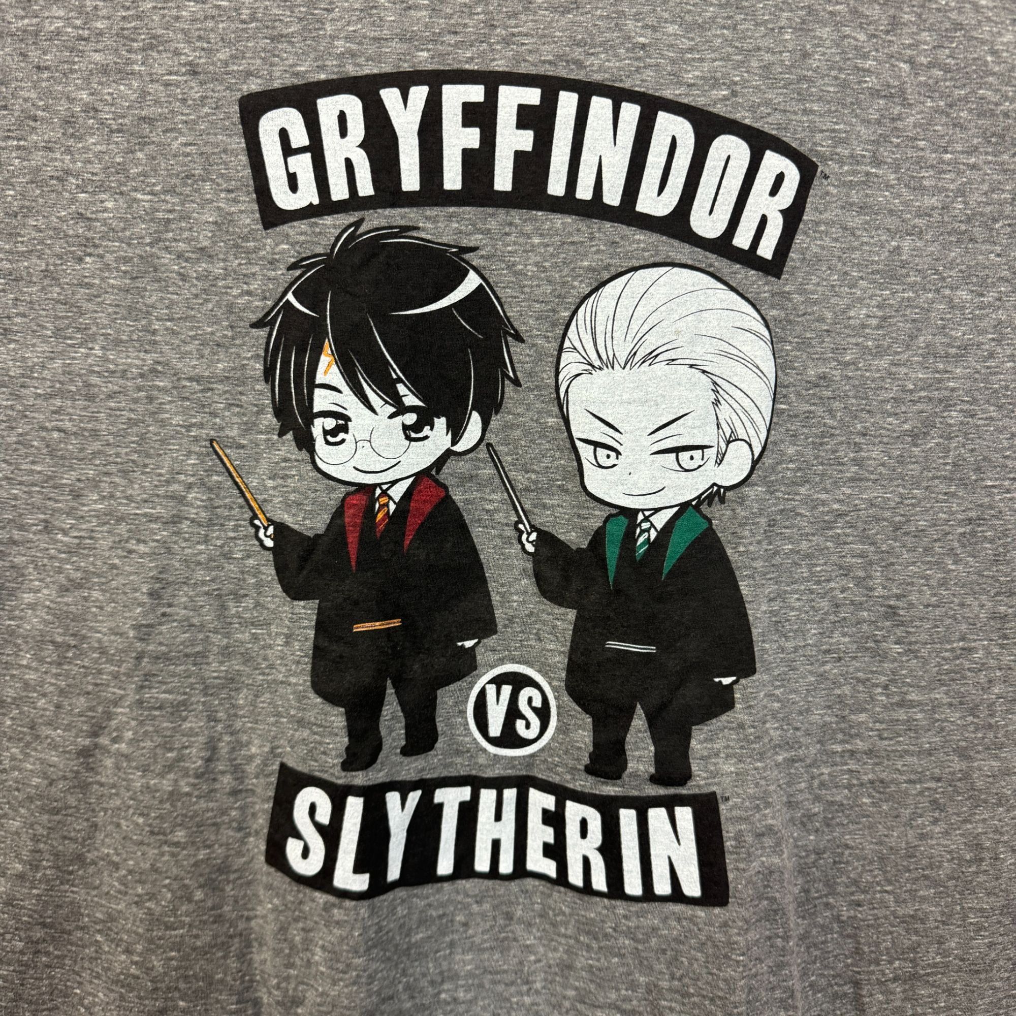 Warner Bros Harry Potter Gryffindor vs Draco Malfoy Slytherin chibi styl Size US XXL / EU 58 / 5 - 2 Thumbnail