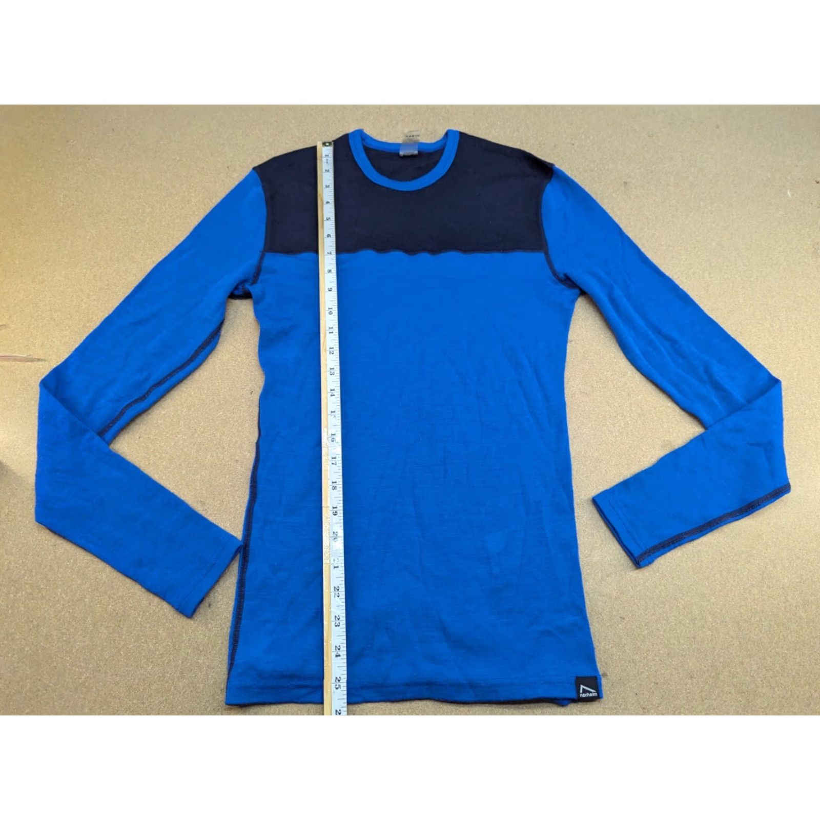 Helly Hansen Helly Hansen Norheim Base Layer Shirt Womens Size S Wool Blend Blue Crew Neck Pullover Athletic Outdoor Ski Size S / US 4 / IT 40 - 5 Thumbnail