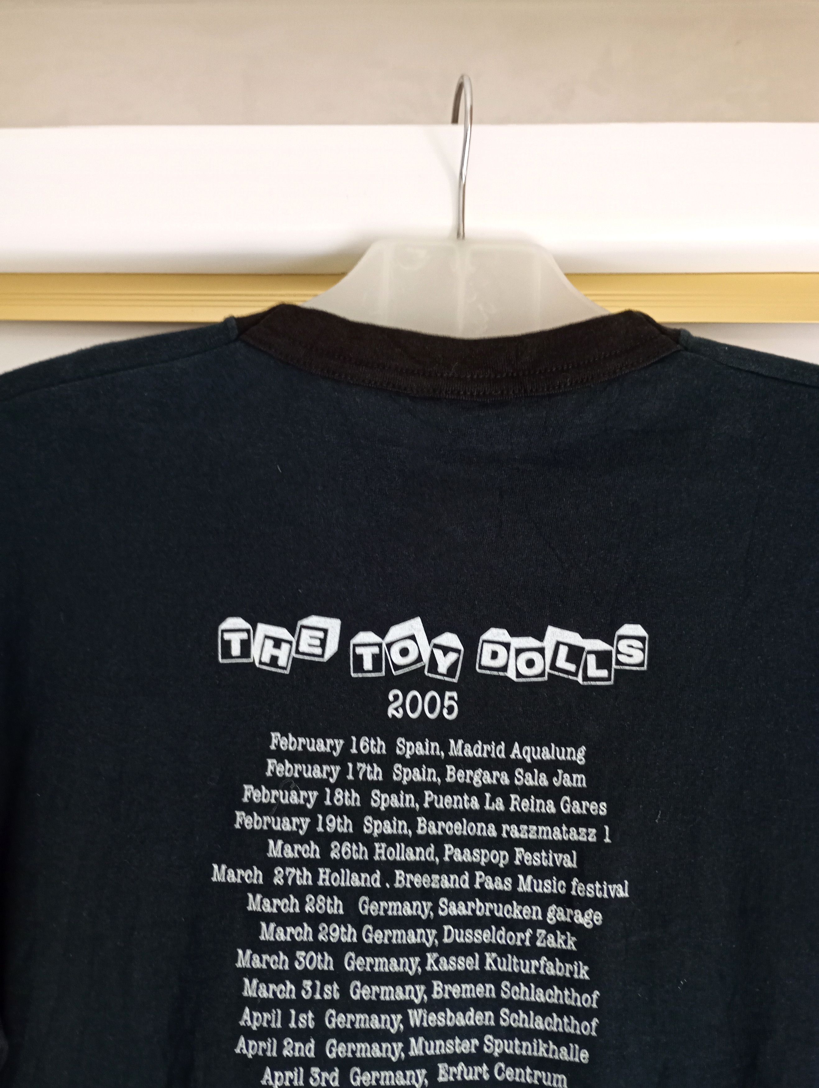 Band Tees Vintage The Toy Dolls Band 2005 Tour Tshirt Size US M / EU 48-50 / 2 - 5 Thumbnail