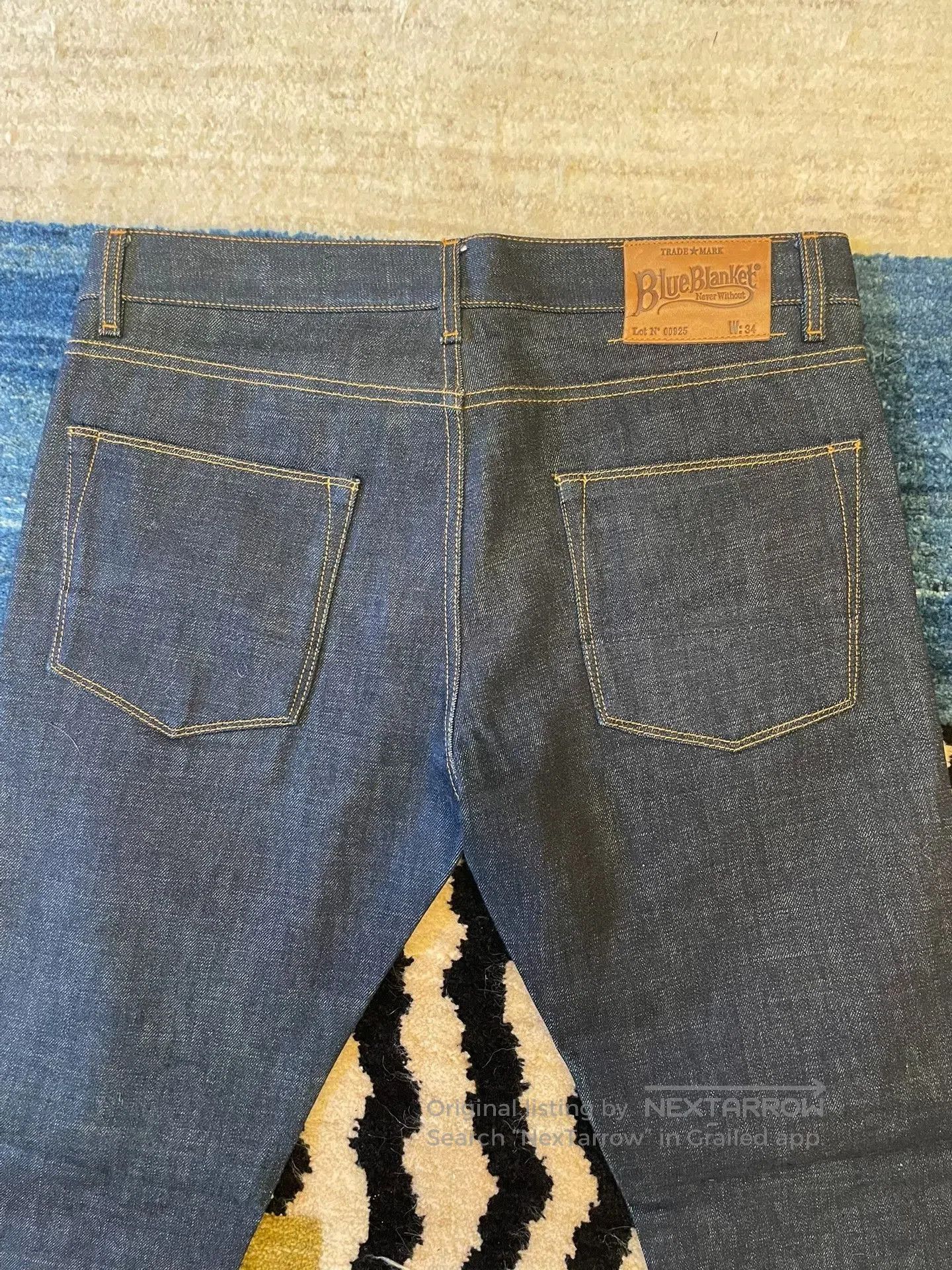 Other Blue Blanket P1 Indigo Selvedge Denim. Size US 34 / EU 50 - 8 Thumbnail