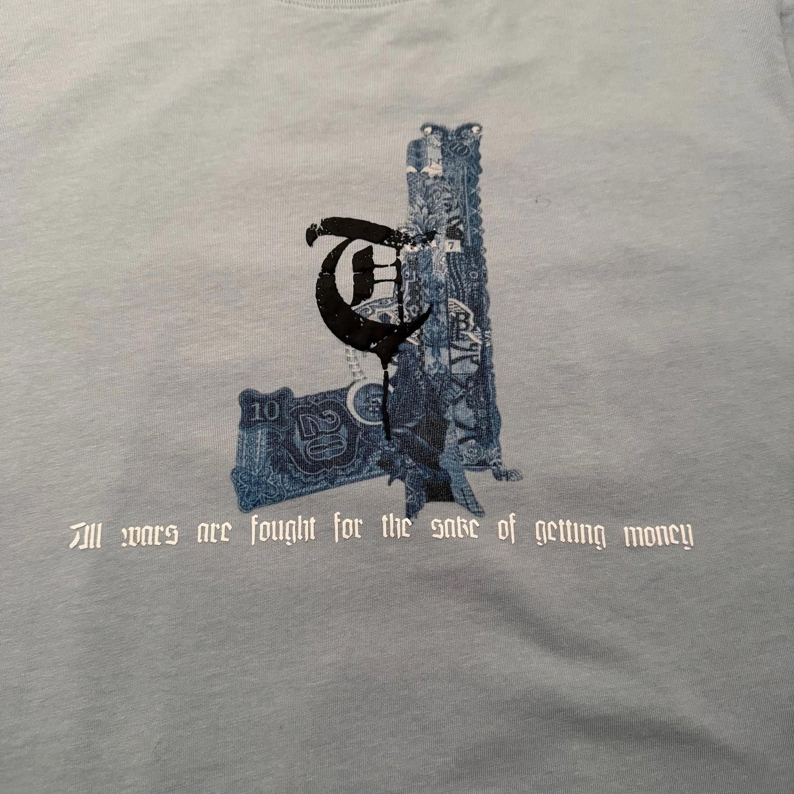 American Trench Trenchs Graphic Print Short Sleeve T-Shirt Large Gray Size US L / EU 52-54 / 3 - 6 Thumbnail