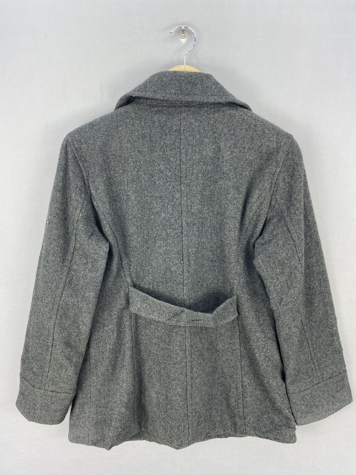 Japanese Brand A.V.V Michel Klein Paris Double Breast Coat Jacket Size S / US 4 / IT 40 - 4 Thumbnail