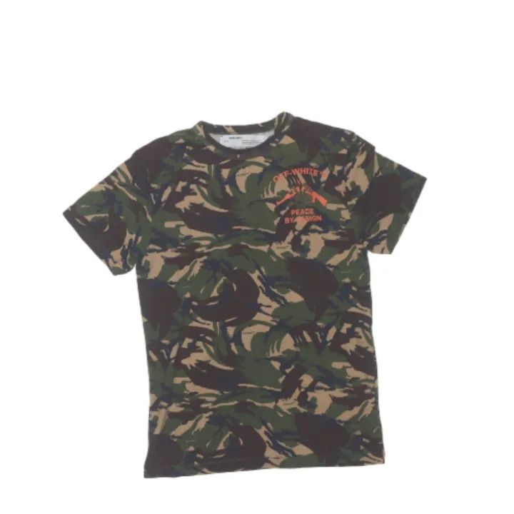 Off-White Off-White Camouflage Print Short Sleeve T-Shirt 0079 Size US XL / EU 56 / 4 - 1 Thumbnail
