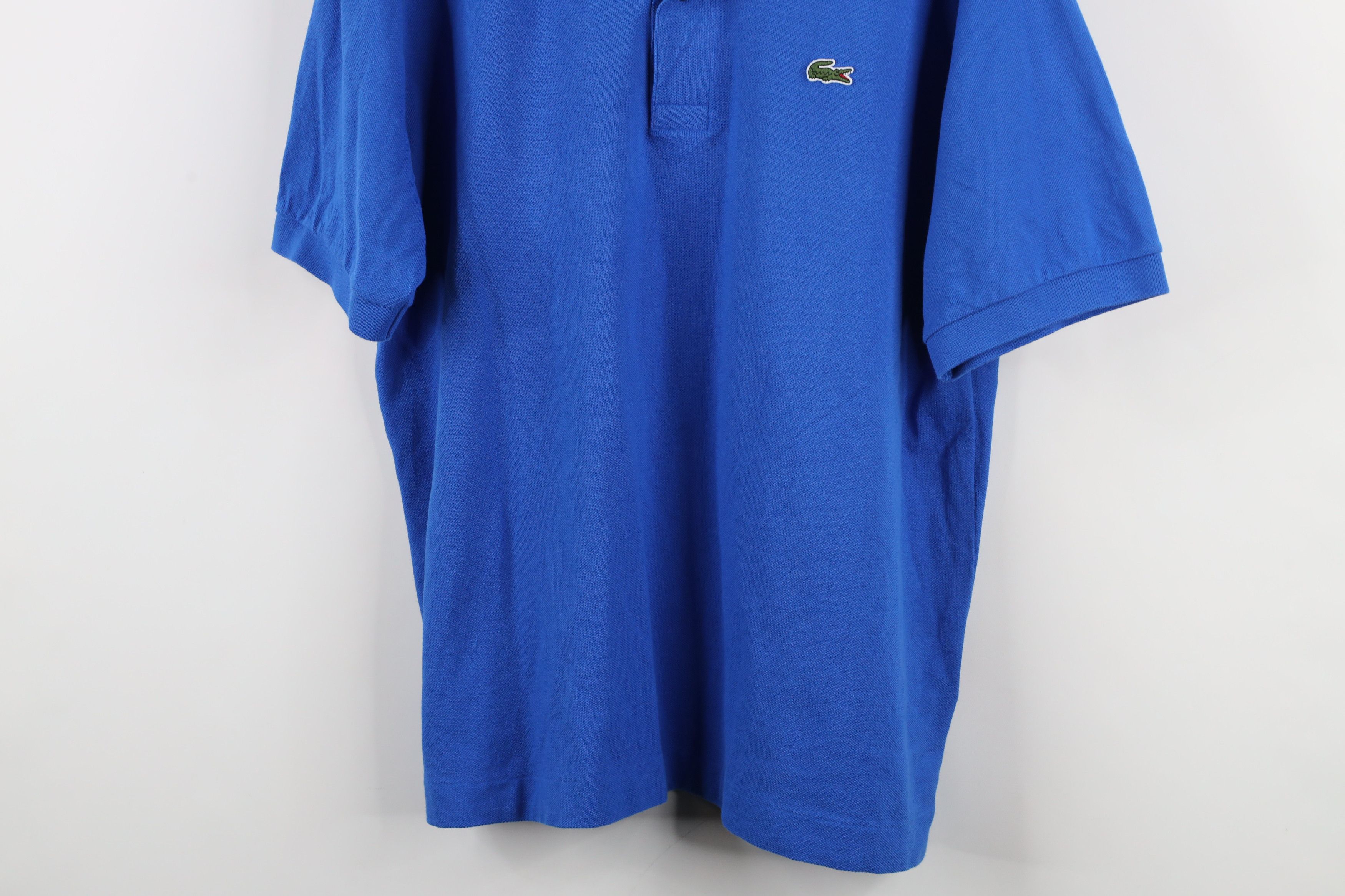 Lacoste × Vintage Lacoste Fit Croc Logo Pique Cotton Short Sleeve Polo Shirt Size US XL / EU 56 / 4 - 3 Thumbnail