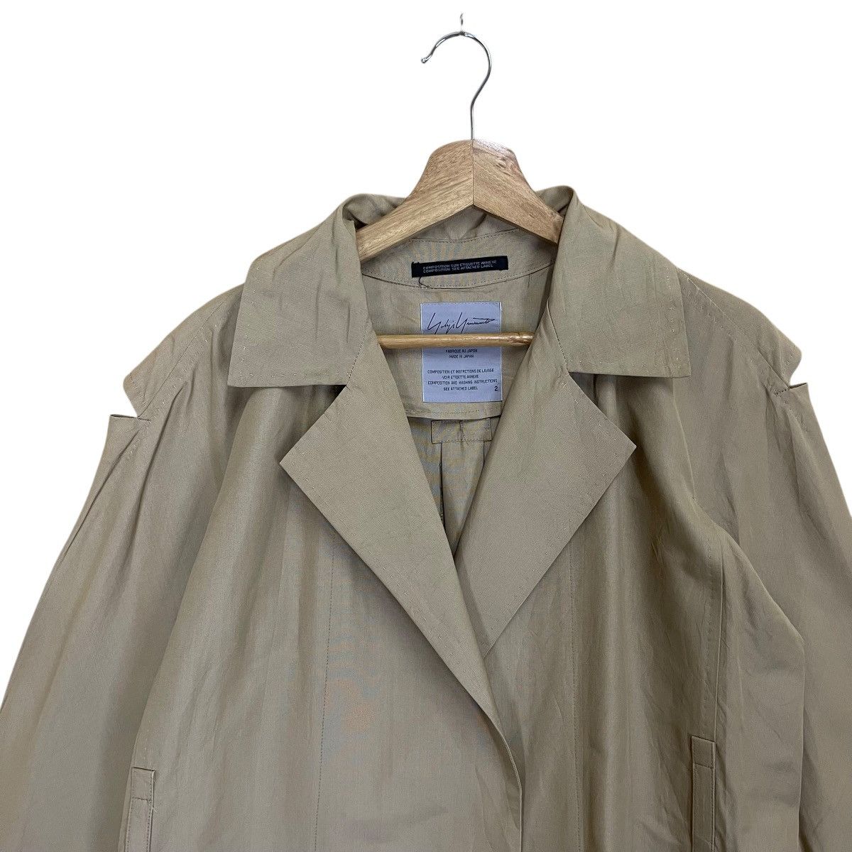 Japanese Brand Yohji Yamamoto Signature Hidden Button Jacket Size M / US 6-8 / IT 42-44 - 5 Thumbnail