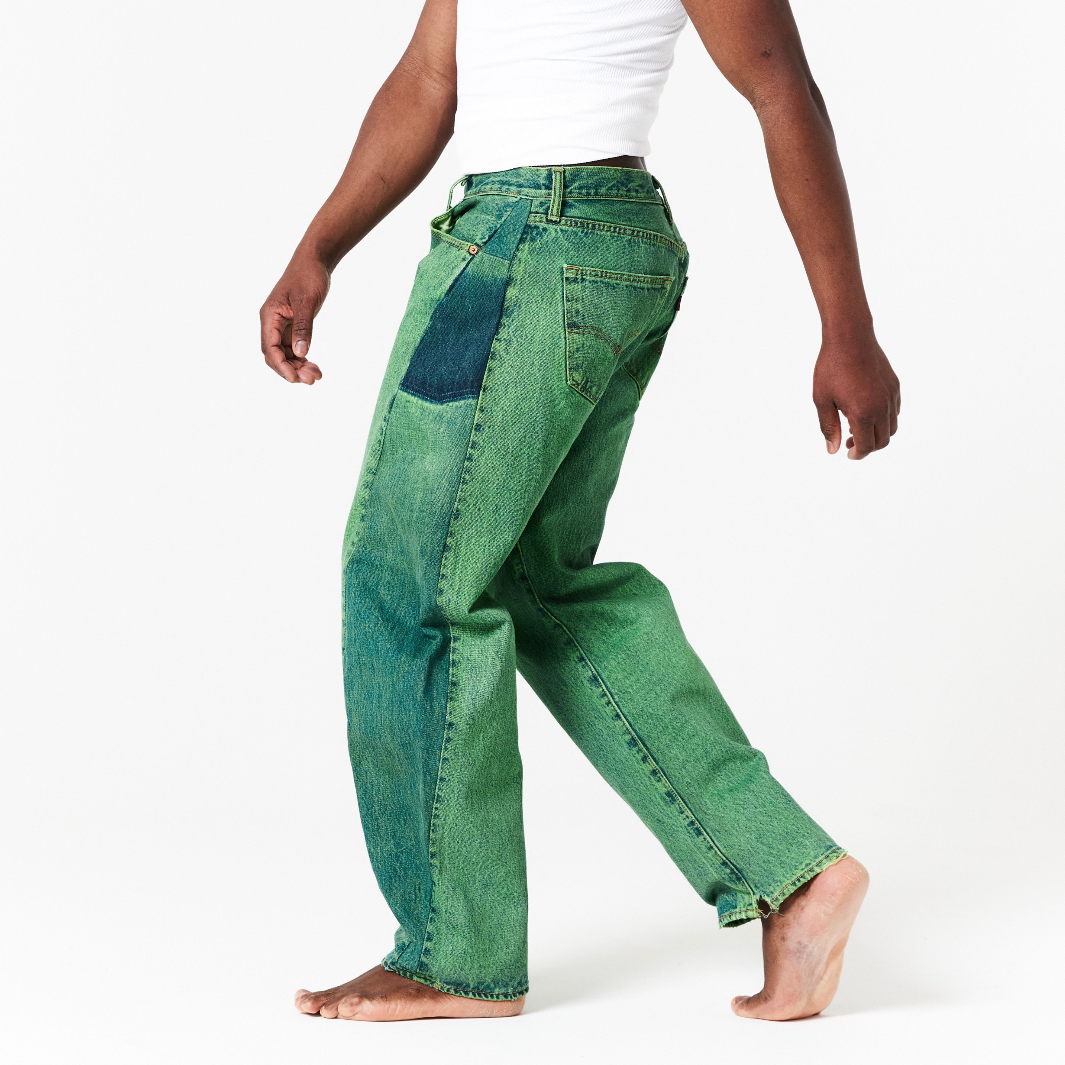 Japanese Brand × Levi's × Vintage REPEAT PLUS 002 Dirty Green 34 size (RP002G3402) Size US 34 / EU 50 - 9 Thumbnail