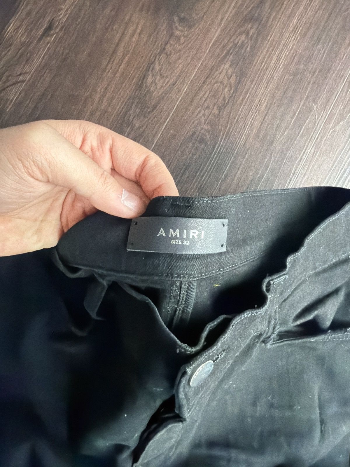 Amiri Amiri Jeans All Over Patch Black Denim Size US 32 / EU 48 - 4 Thumbnail