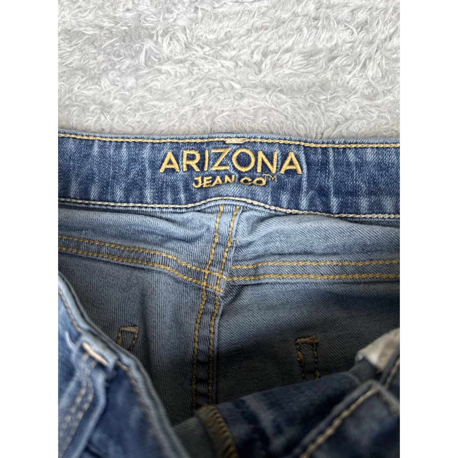 Vintage Arizona Jean Co Bootcut Jeans Womens 26x32 Blue Med Wash Mid Rise Denim Cotton Bootcut Jeans Womens 26x32 Blue Medium Wash 90s Mens? Size 26" / US 2 / IT 38 - 6 Thumbnail