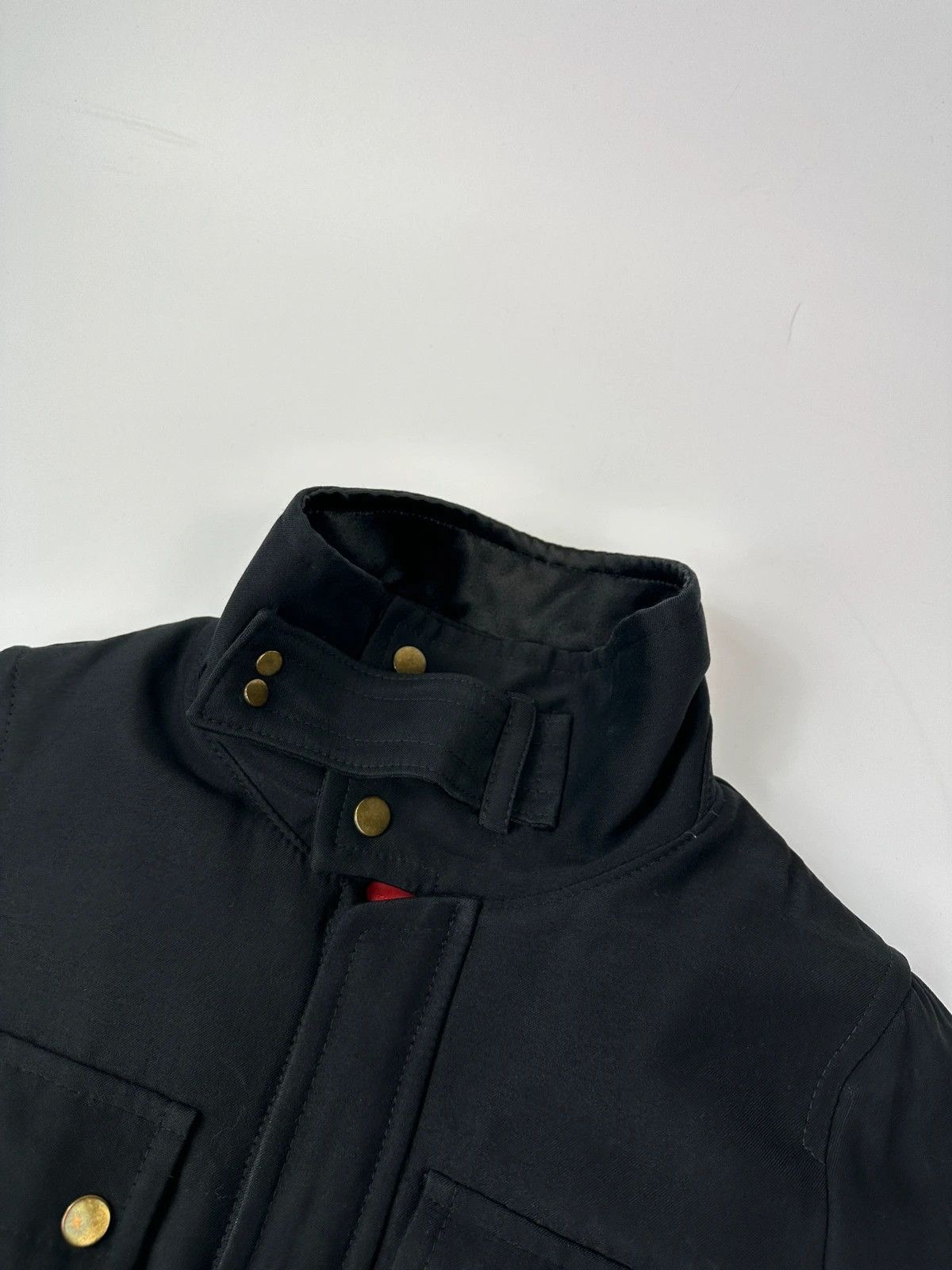 Dsquared2 Dsquared 2 FW04 Black Wool & Silk Cargo Multi Pocket Jacket Size M / US 6-8 / IT 42-44 - 2 Thumbnail