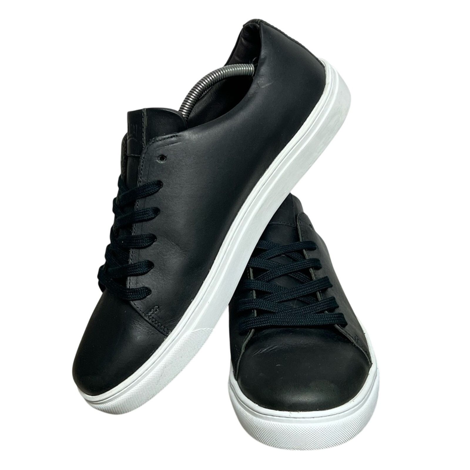 HELM Helm Xander Size 11M Black Leather Shoes Brazil WORN TWICE Size US 11 / EU 44 - 2 Thumbnail