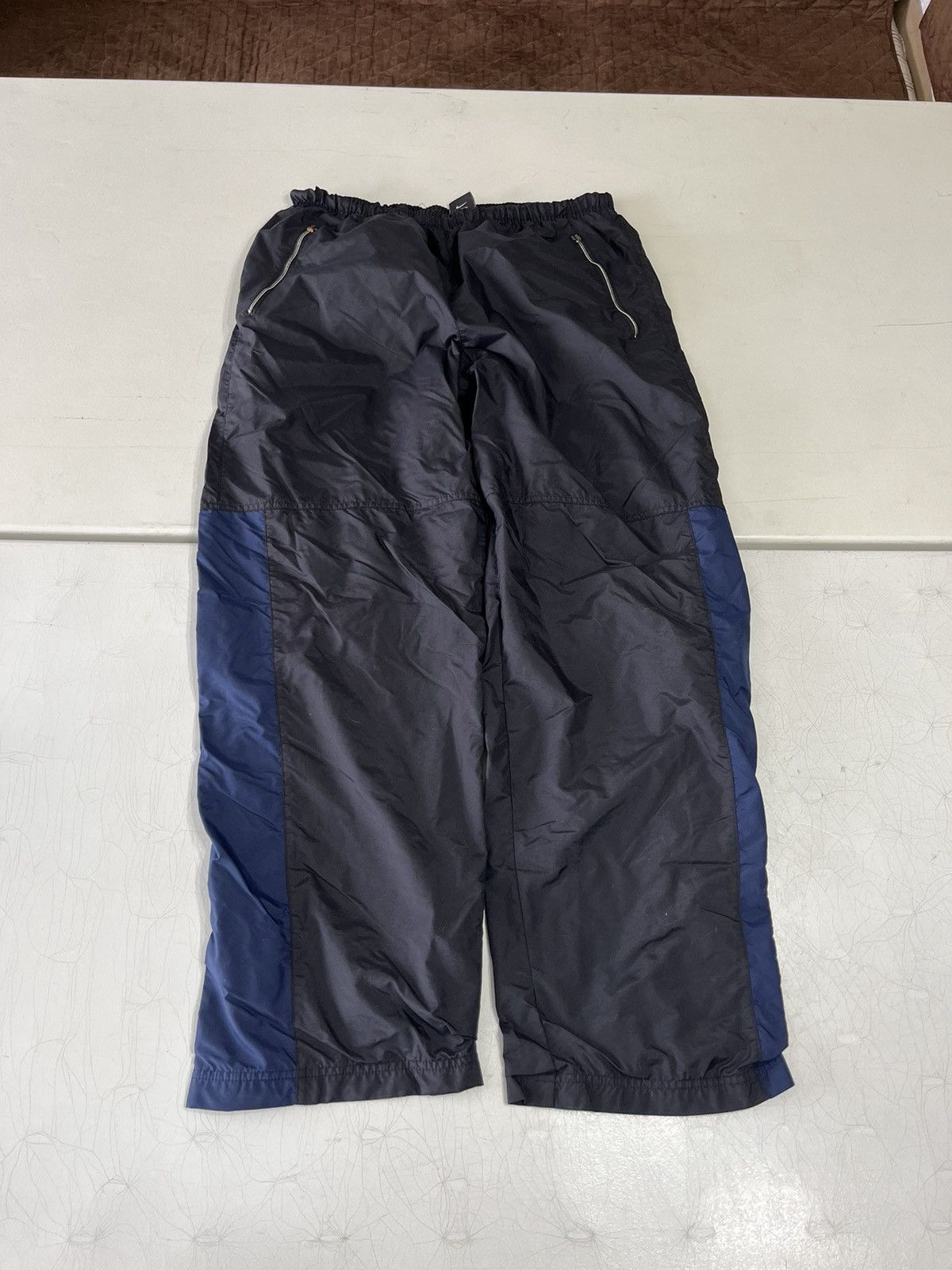 Nike × Vintage Y2K Nike baggy wide leg sweatpants Size US 30 / EU 46 - 1 Thumbnail