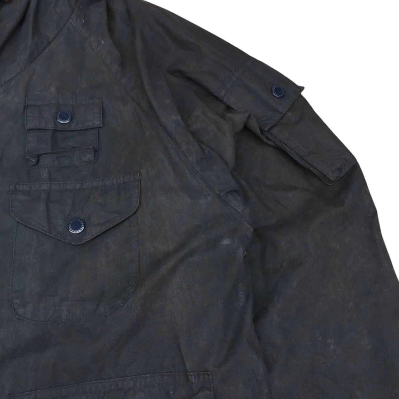 Barbour × Engineered Garments Barbour x Engenereed Garments Multi Pocket Waxed Jacket Size US S / EU 44-46 / 1 - 7 Thumbnail