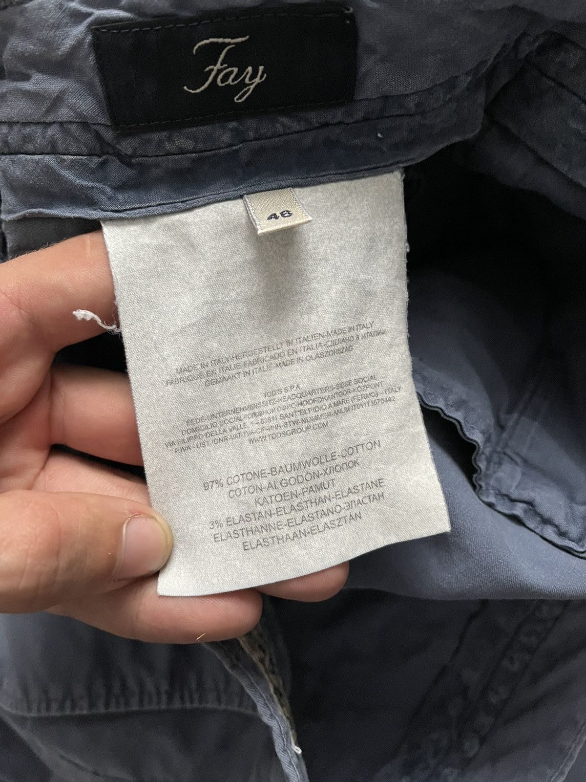 Fay Fay Chino Trousers Pants Size US 30 / EU 46 - 13 Thumbnail