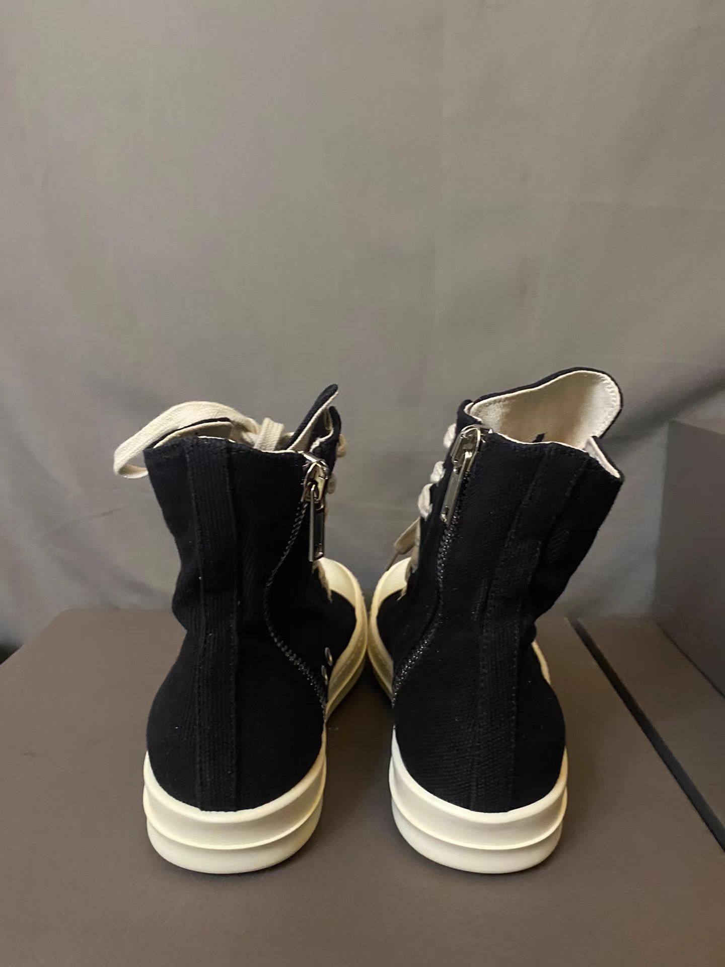 Rick Owens Rick Owens DRKSHDW Canvas Jumbo Lace Low Size US 7.5 / IT 37.5 - 3 Thumbnail