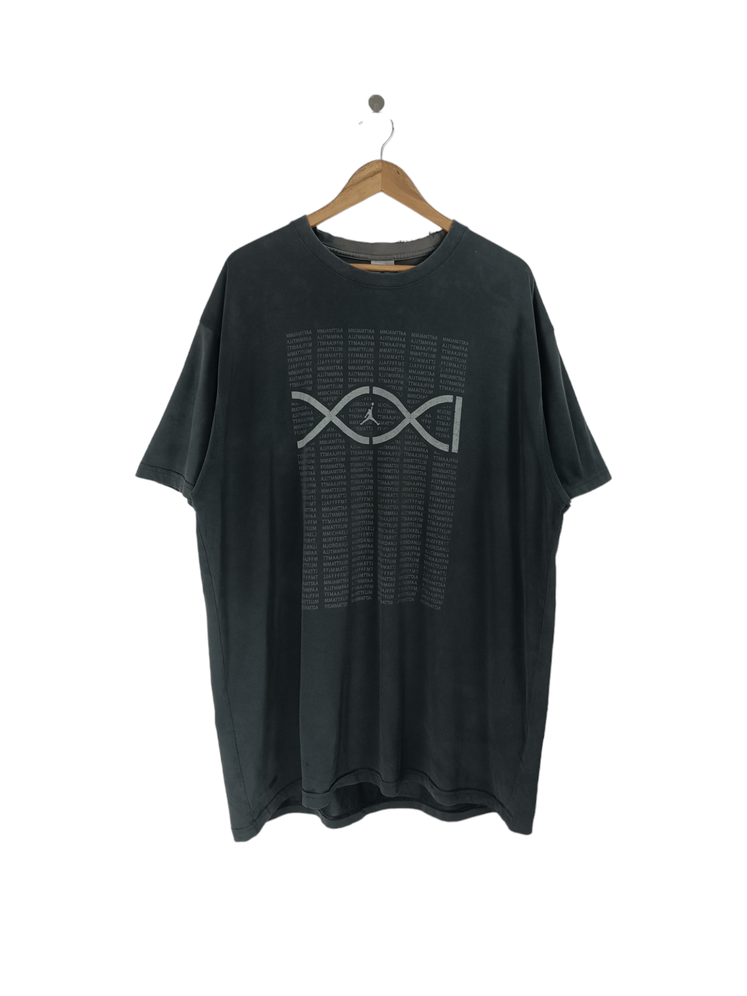 Jordan Brand THRASHED FADED VINTAGE Y2K JORDAN TEE 4G INTHEATTIC LGB Size US XL / EU 56 / 4 - 1 Thumbnail
