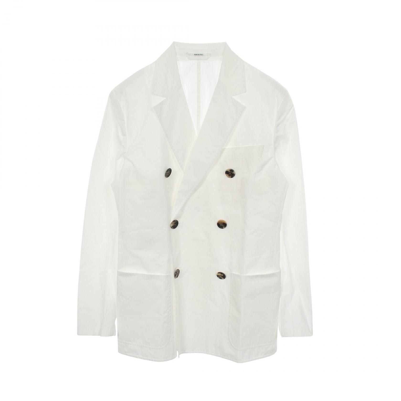 Hermes Hermes Hermes Cotton Double Breasted Jacket Textile Outerwear DUTY FREE for USA Size ONE SIZE - 1 Thumbnail