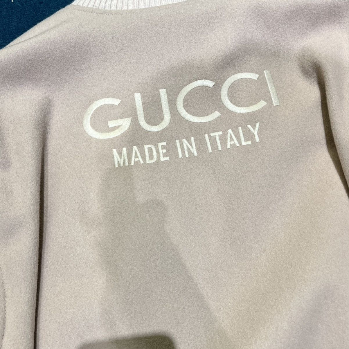 Gucci Gucci Embroidered Wool Bomber in Medium Size US M / EU 48-50 / 2 - 6 Thumbnail