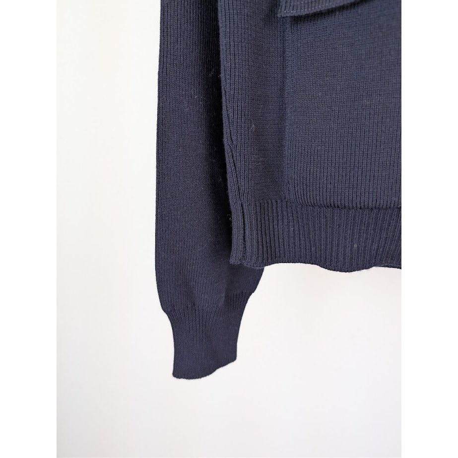 Tom Ford o1rshd1 Knitwear Button Sweater in Navy Size US L / EU 52-54 / 3 - 6 Thumbnail