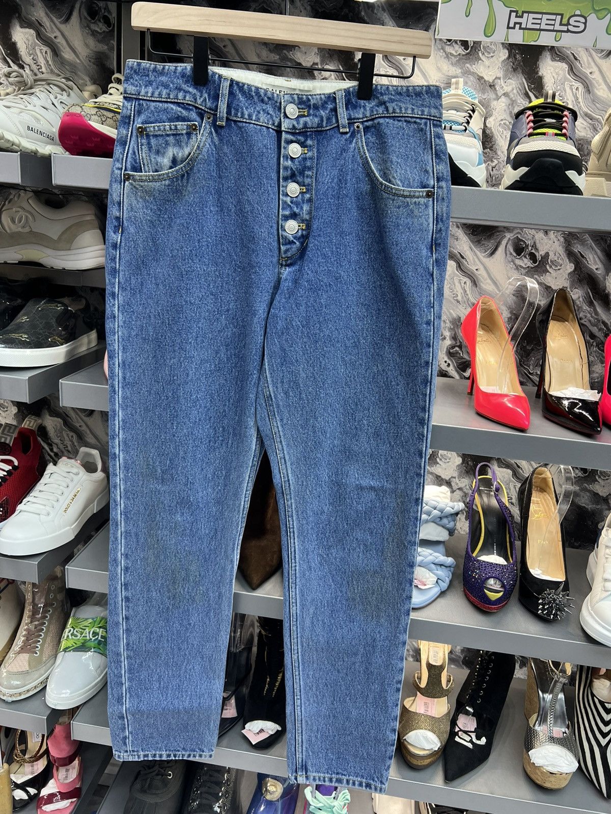 Balenciaga Balenciaga Denim Blue Jeans Size US 38 / EU 54 - 1 Thumbnail