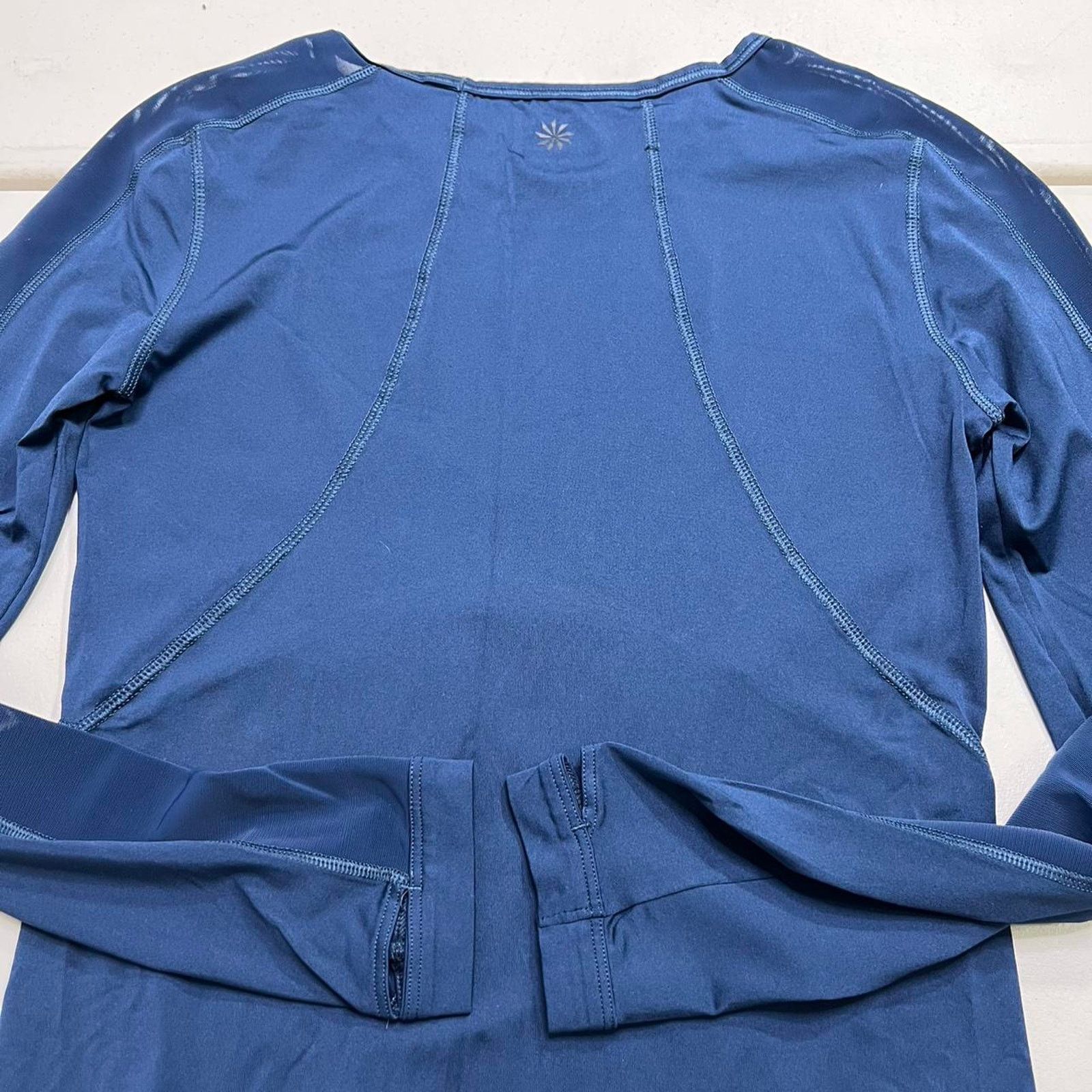 Athleta Athleta Women’s Stealth Long Sleeve Fitted Top in Blue - XS Size XS / US 0-2 / IT 36-38 - 5 Thumbnail