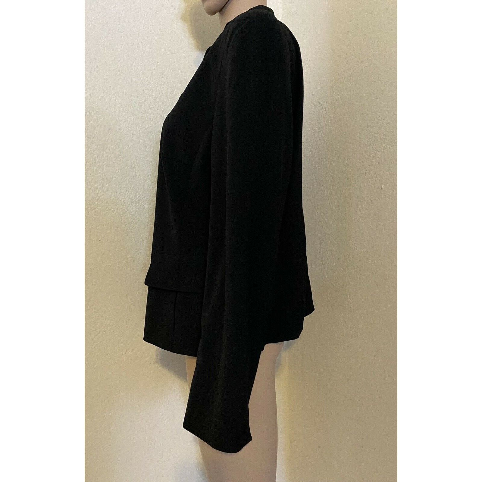 Akris $1400 Akris 44 US 12 100% Wool Jacket Short Blazer 3 Button Size XL / US 12-14 / IT 48-50 - 3 Thumbnail