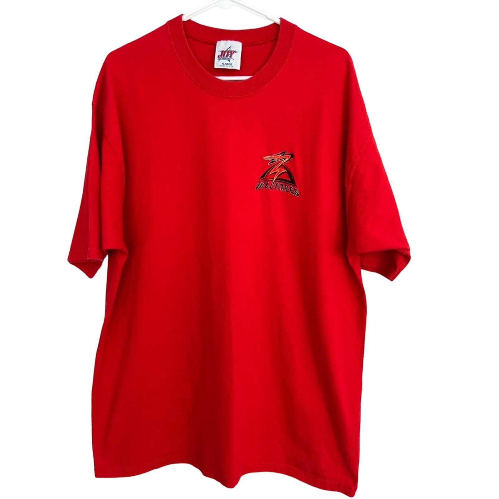 Vintage Mens Vintage 90s Salem-Keizer Volcanoes Baseball Shirt XL Size US XL / EU 56 / 4 - 1 Thumbnail