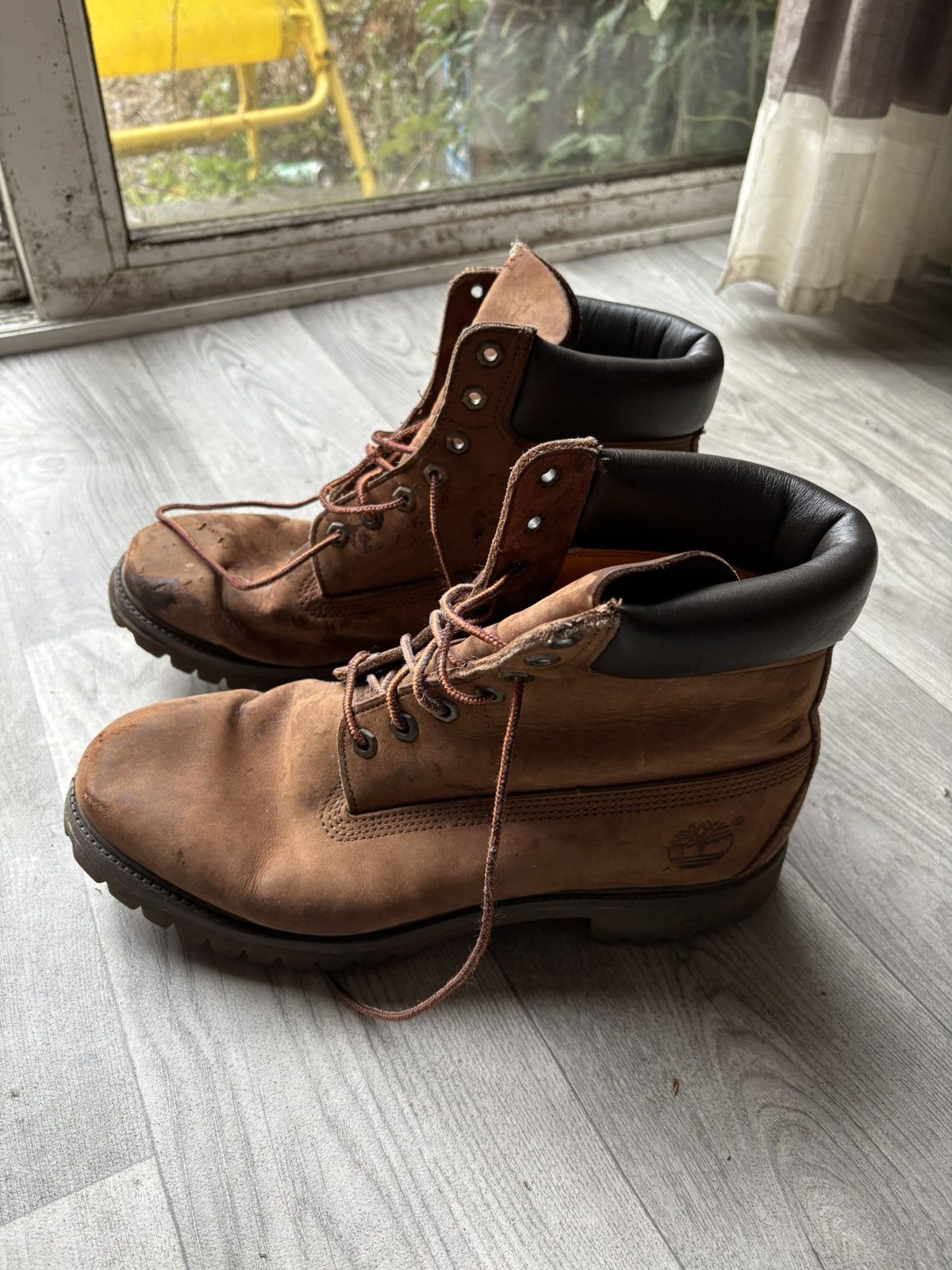 Timberland 1980S VINTAGE TIMBERLAND BOOTS HIP HOP ICONIC Size US 10 / EU 43 - 1 Thumbnail