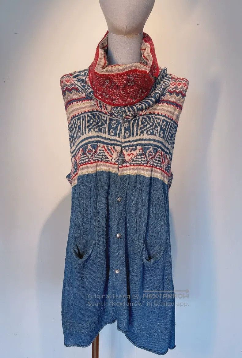 Kapital Kapital Size F National style sleeveless long cardigan Size US M / EU 48-50 / 2 - 3 Thumbnail