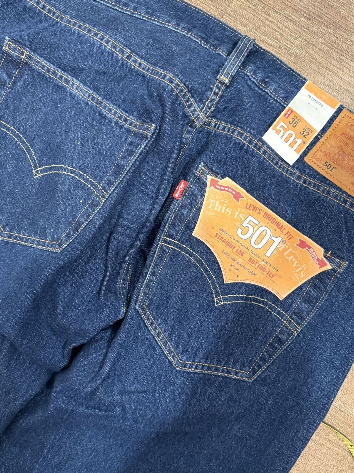 Levi's ***FINAL DROP***RARE BNWT LEVIS 501 REVERSE SELVEDGE 36x32 Size US 36 / EU 52 - 24 Thumbnail